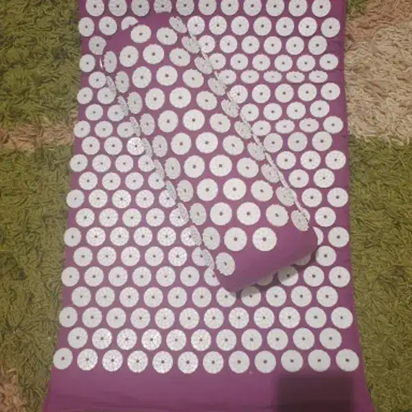 SpikeRest acupressure mat in Purple, photographed by a verified buyer in Ukraine
